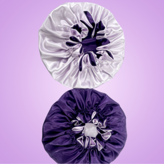Signature Reversible Satin Bonnet