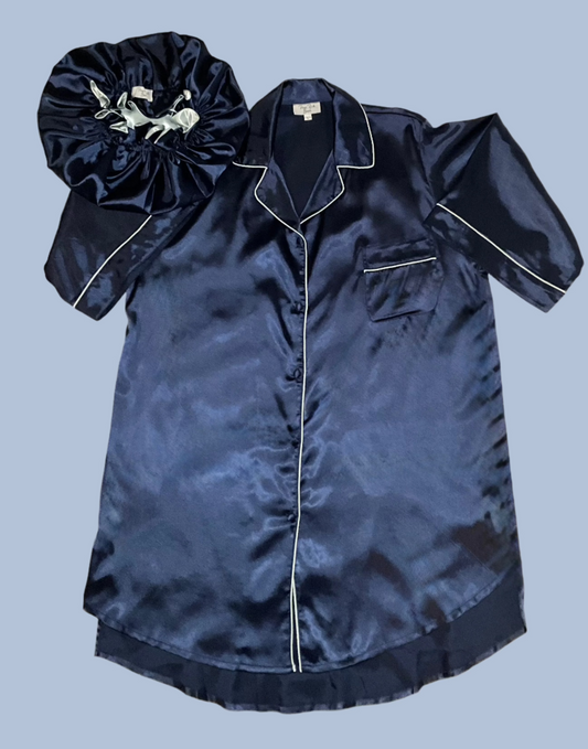 Signature Satin Sleep Shirt